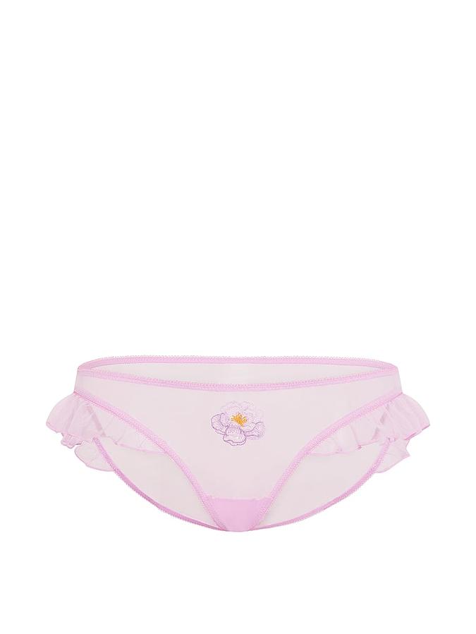Watercolor Motif Flutter Bikini Panty image number 2