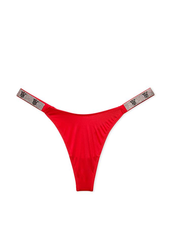 Shine Strap Thong Panty image number 1