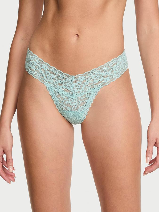 Lace Thong Panty image number 0