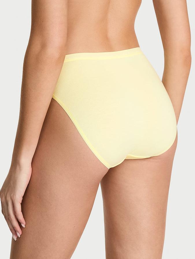 Stretch Cotton High-Leg Brief Panty