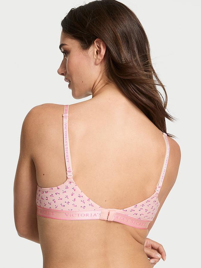 Multicolor Cotton Logo Perfect Shape Push-Up Bra Cotton Logo Perfect Shape Push-Up Bra