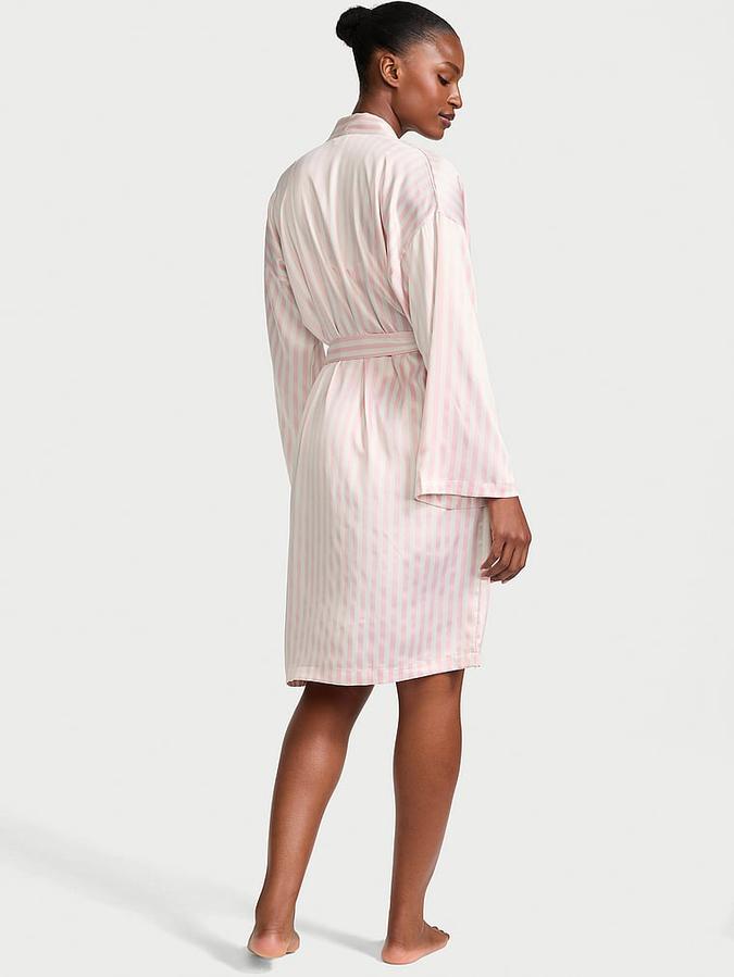 Satin Midi Robe image number 1