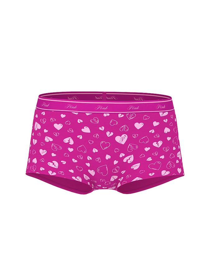 Logo Cotton Boyshort Panty image number 2