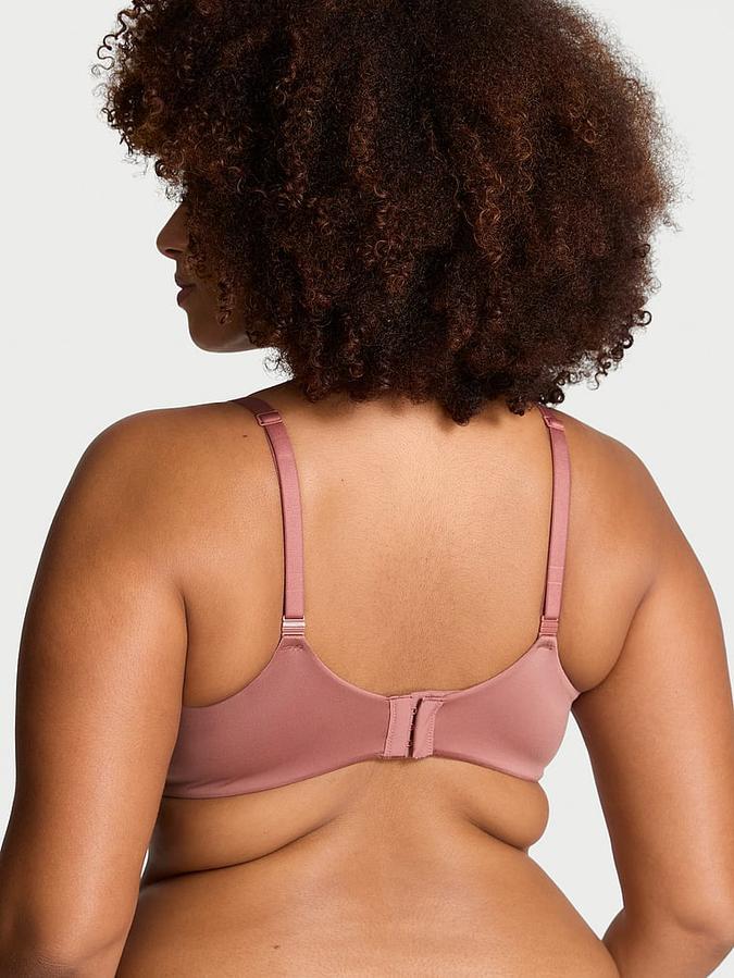 Lace-Trim Lightly Lined Full-Coverage Bra image number 1