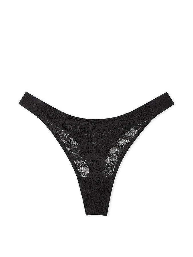 Wink Logo High-Leg Thong Panty image number 2