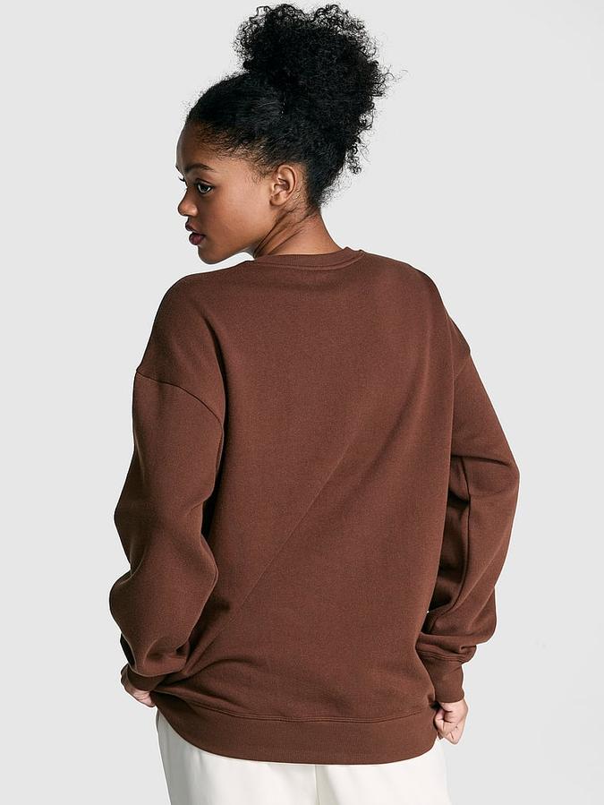 Ivy Fleece Oversized Crew Sweatshirt