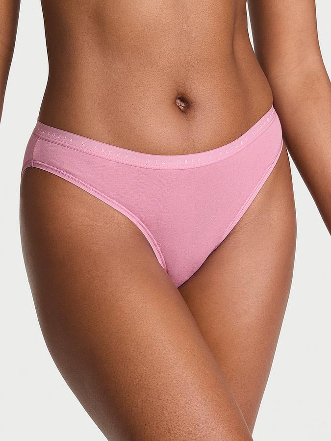 Stretch Cotton Bikini Panty