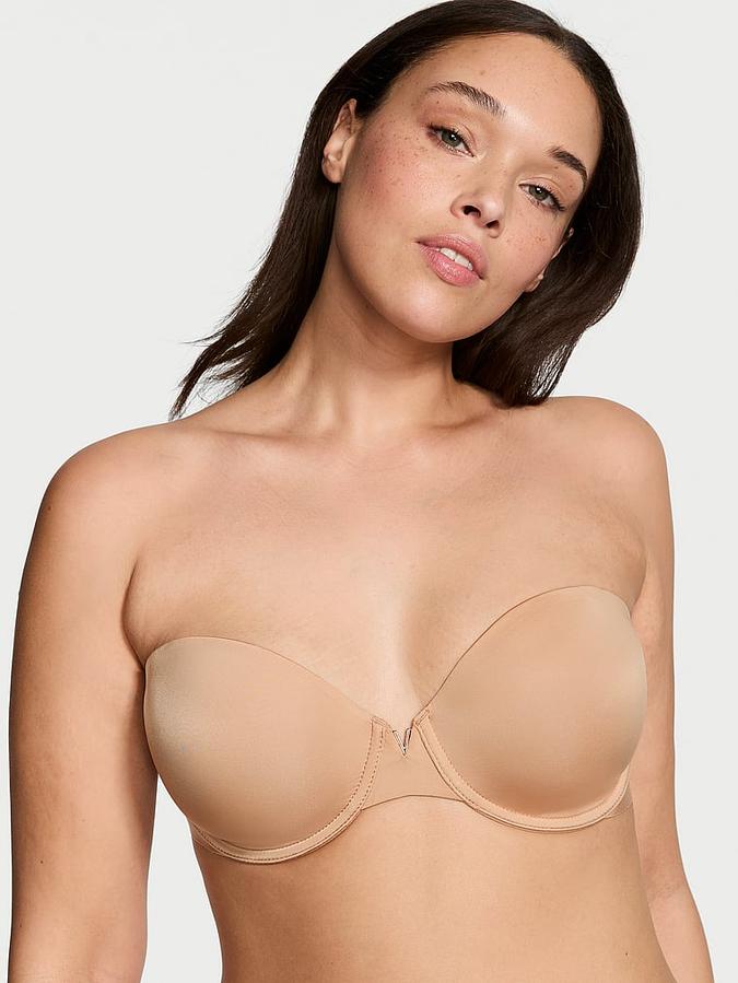 Lightly Lined Smooth Strapless Bra image number 0