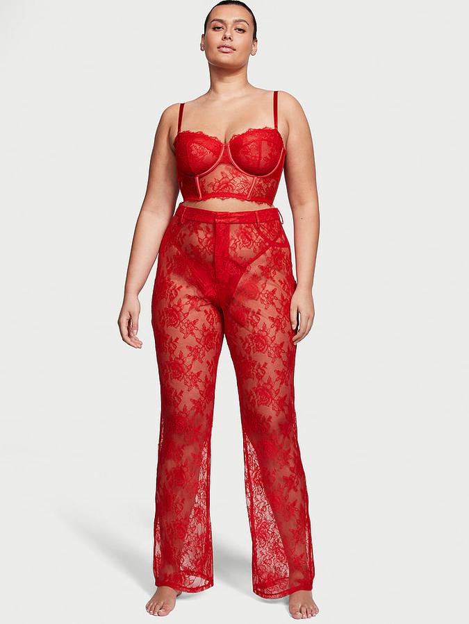 VS Archives Rose Lace Pants image number 0