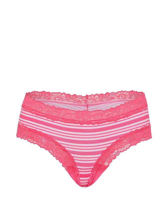 PINK Wink? Lace-Trim Cheeky Panty image number 2