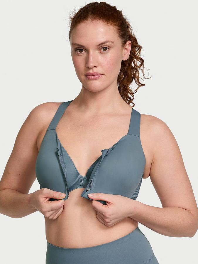 Knockout Front-Close Sports Bra image number 0