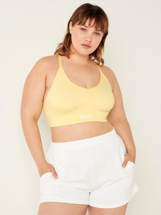Seamless Lightly Lined Sports Bra image number 0