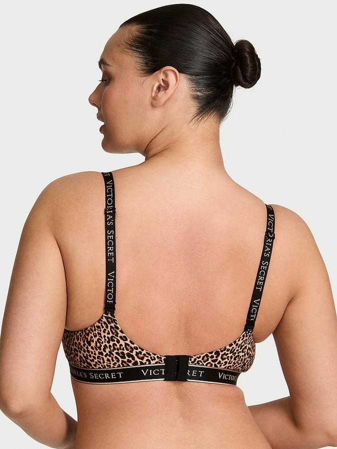 Cotton Lightly Lined Demi Bra image number 1