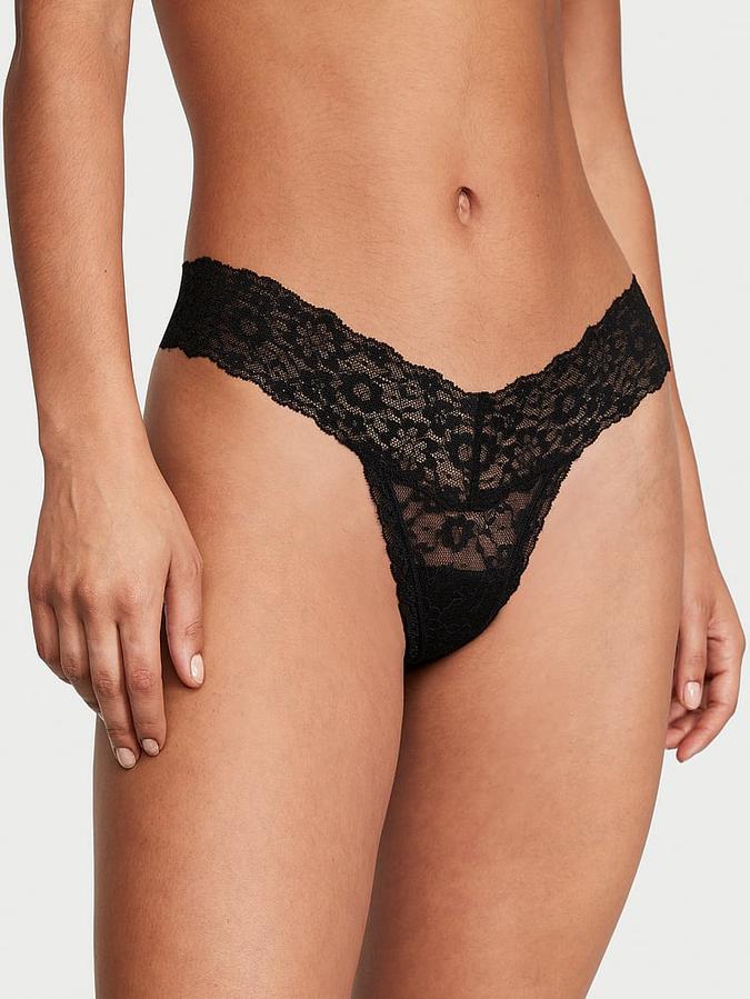 Lace Thong Panty image number 0