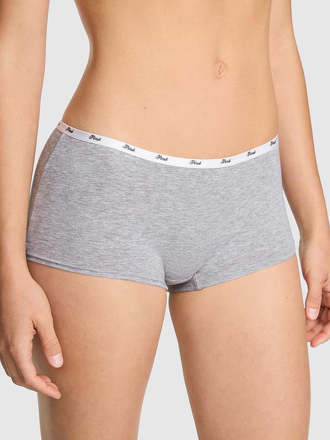 Logo Cotton Boyshort Panty