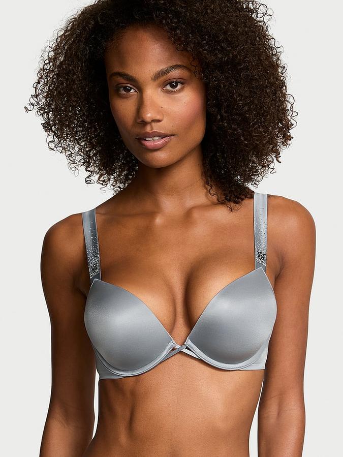Bombshell Add-2-Cups Scattered Shine Strap Push-Up Bra image number 0