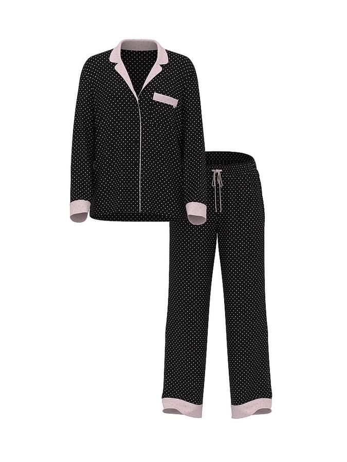 Modal Soft Long Pajama Set image number 2