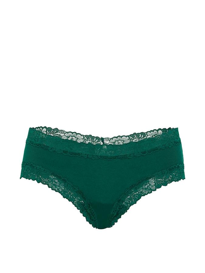 PINK Wink? Lace-Trim Cheeky Panty image number 2