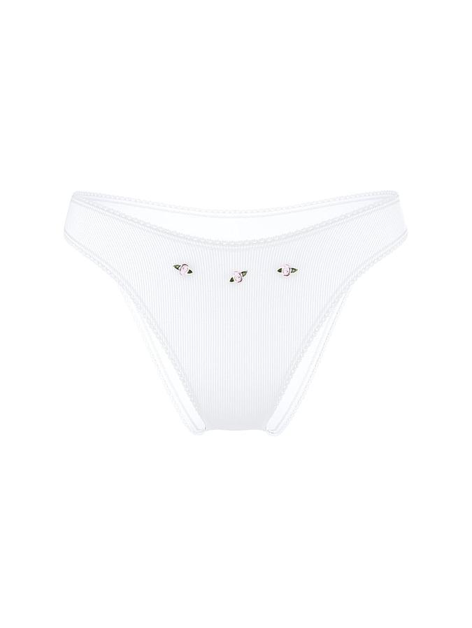 Golden Hour Cheeky Rib Bikini Bottom image number 2