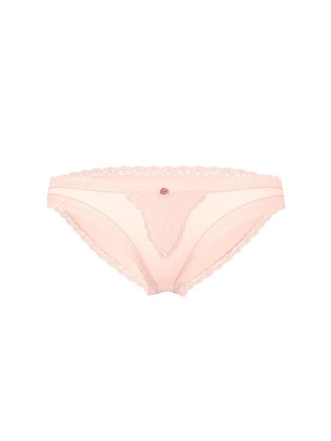 Lace-Trim Bikini Panty image number 2