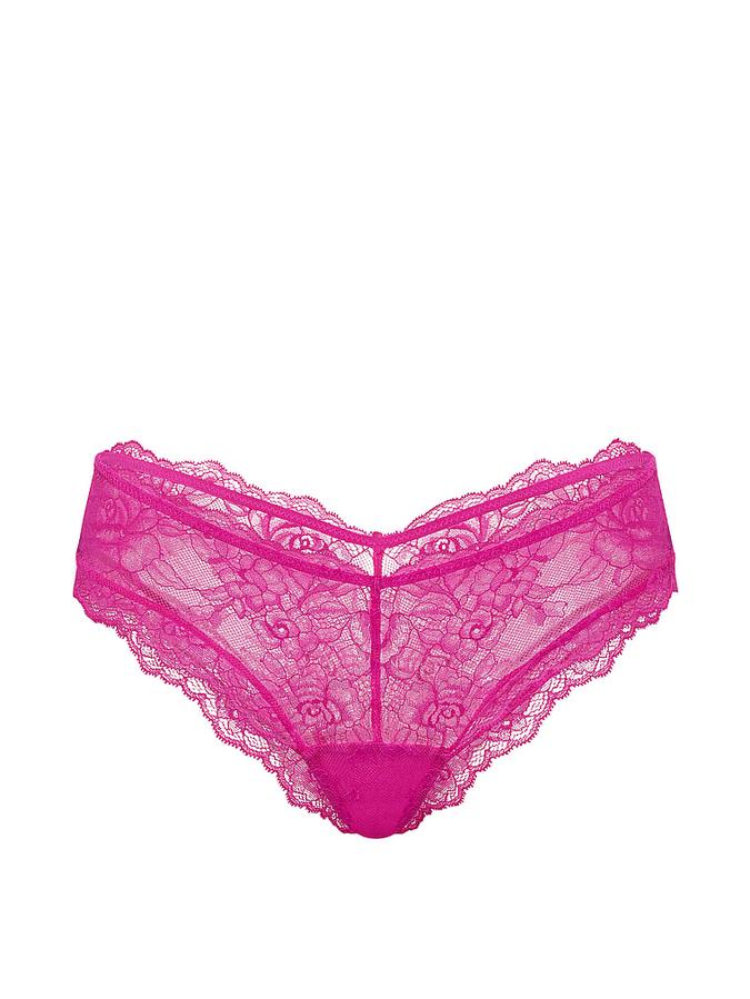 Rose Lace High-Leg Cheeky Panty image number 2
