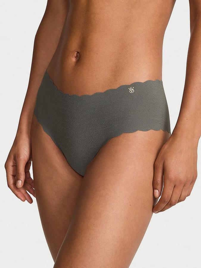 No-Show Scalloped Cheeky Panty image number 0