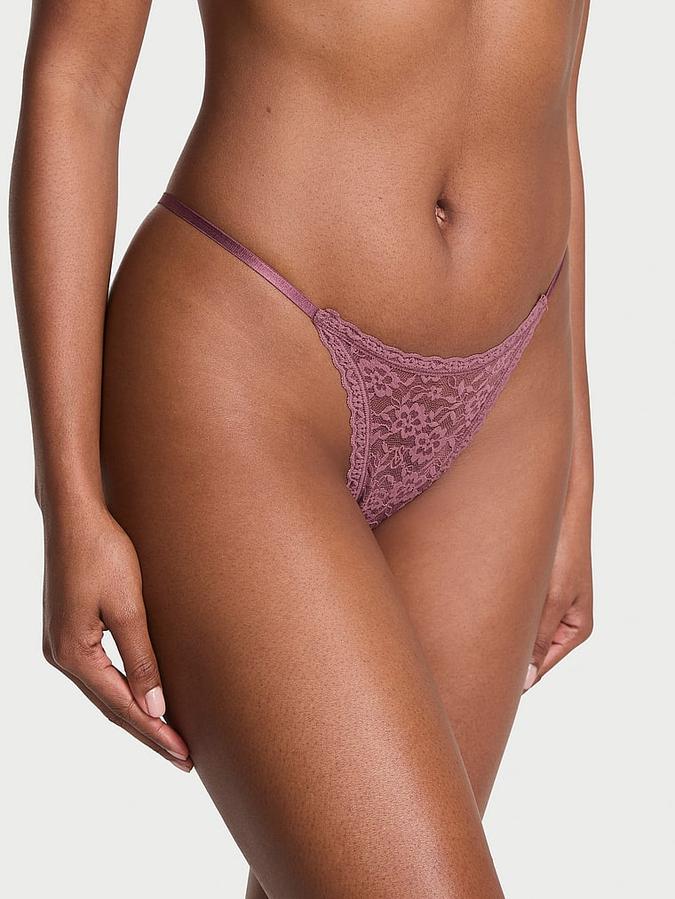 Lace String Thong Panty