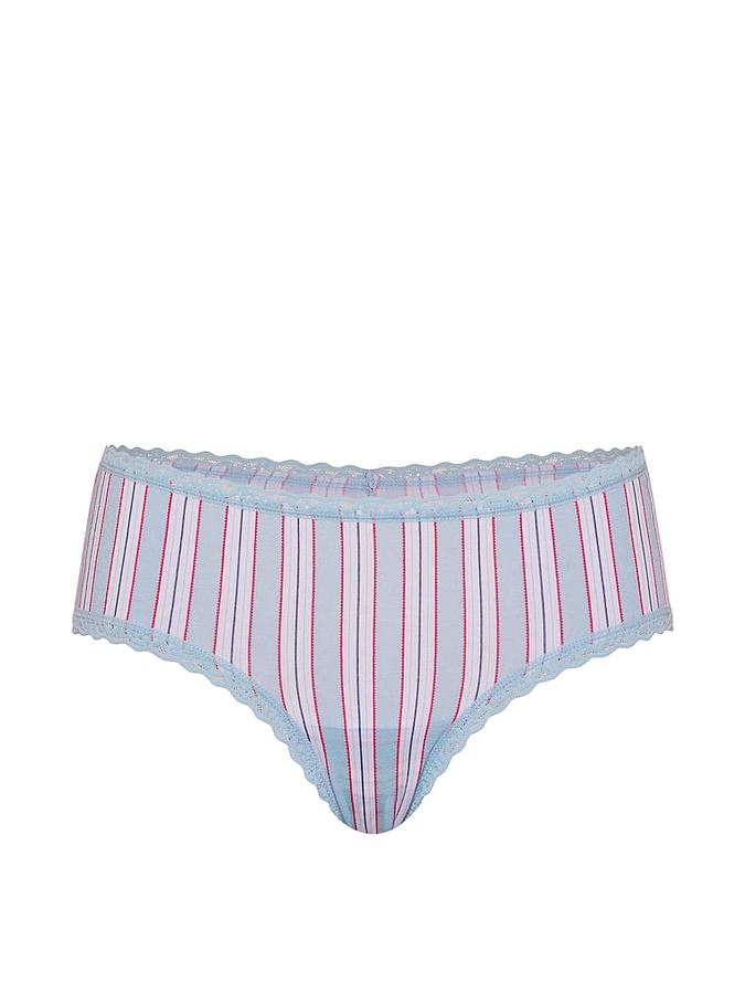 Cotton Lace-Waist Cheeky Panty image number 2
