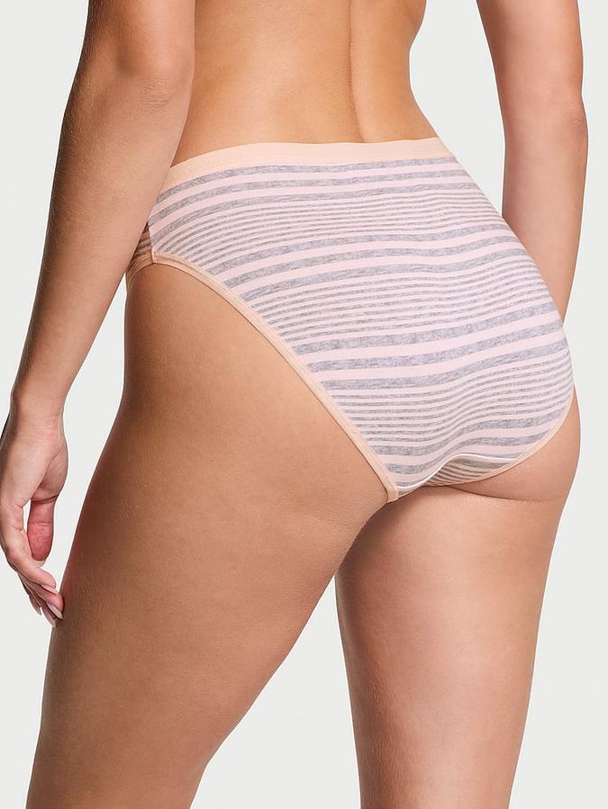 Stretch Cotton High-Leg Brief Panty image number 1