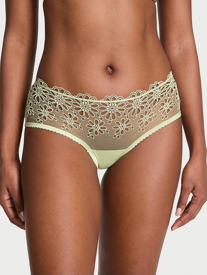 Eyelet Mesh Cheeky Panty image number 0