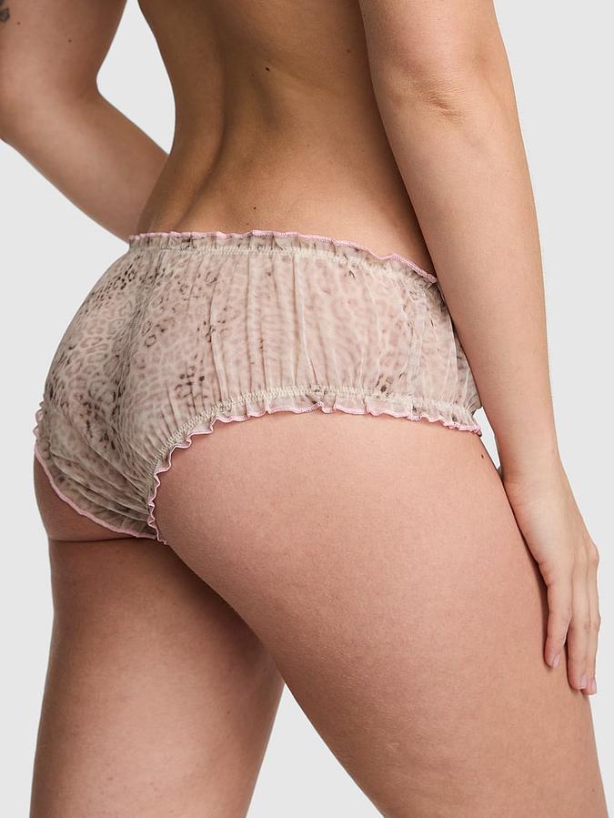 PINK Wink&trade; Ru?e Cheeky Panty