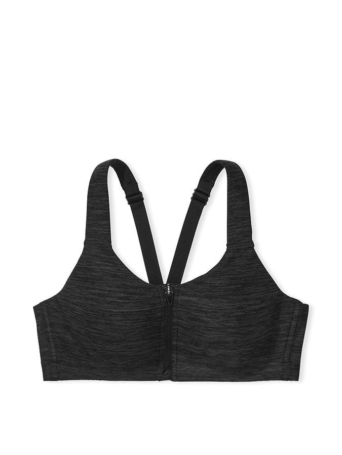 Victoria's Secret, Intimates & Sleepwear, Victorias Secret Knockout  Maximum Impact Front Close Black Sports Bra Size 36d