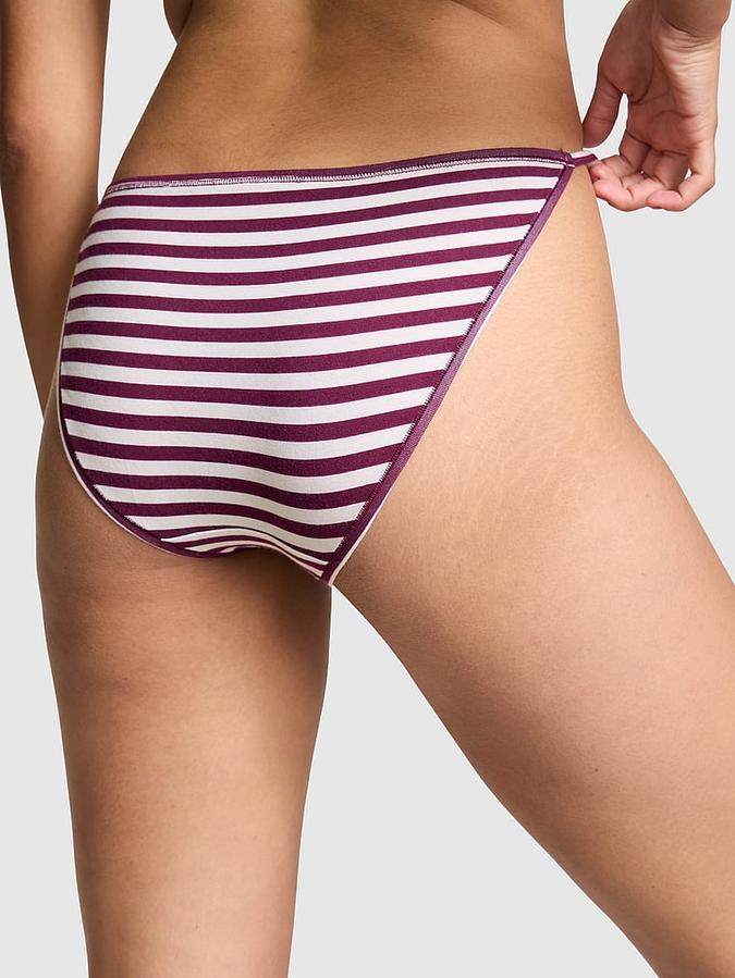 Cotton String Bikini Panty image number 1