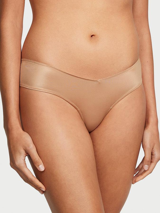 Strappy-Back High-Leg Cheeky Panty