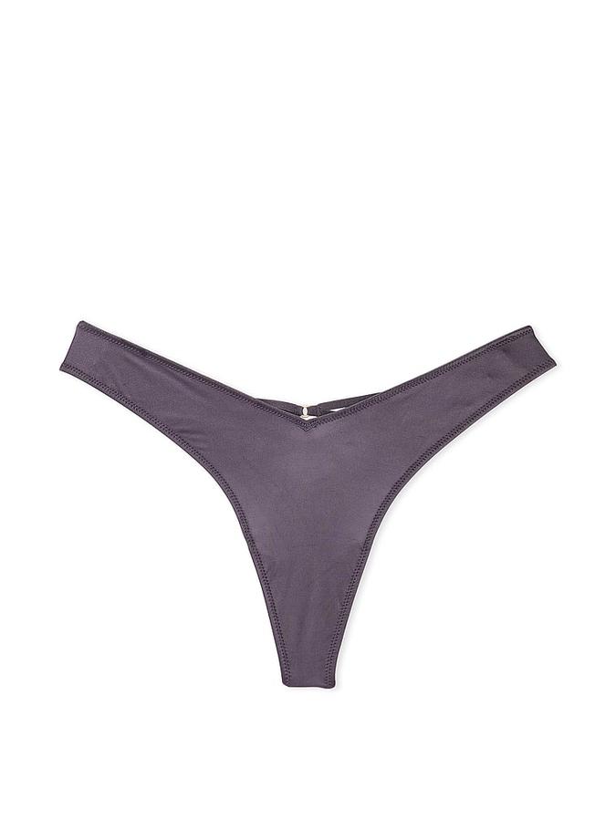 Strappy Back High-Leg Thong Panty image number 2