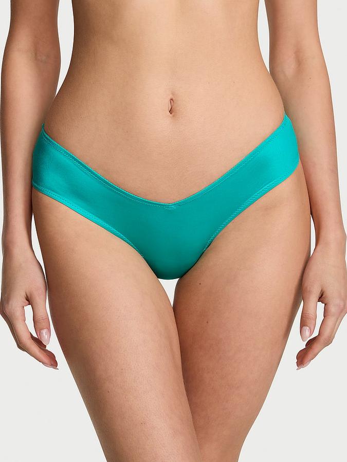 Strappy-Back High-Leg Cheeky Panty