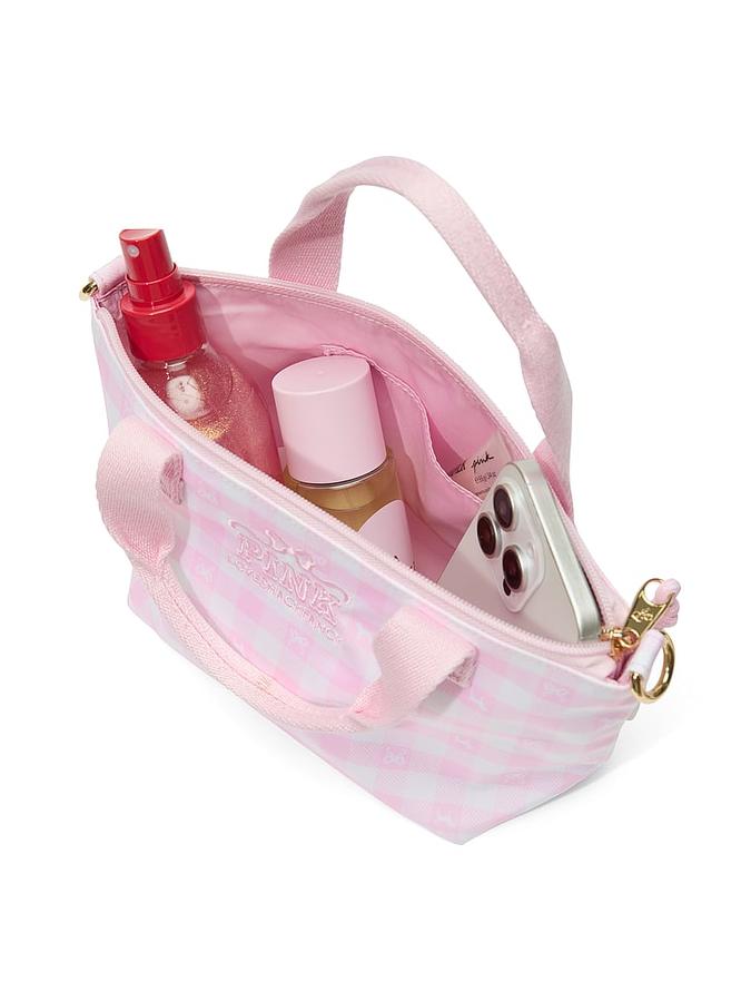 PINK x LoveShackFancy Mini Tote Bag image number 2