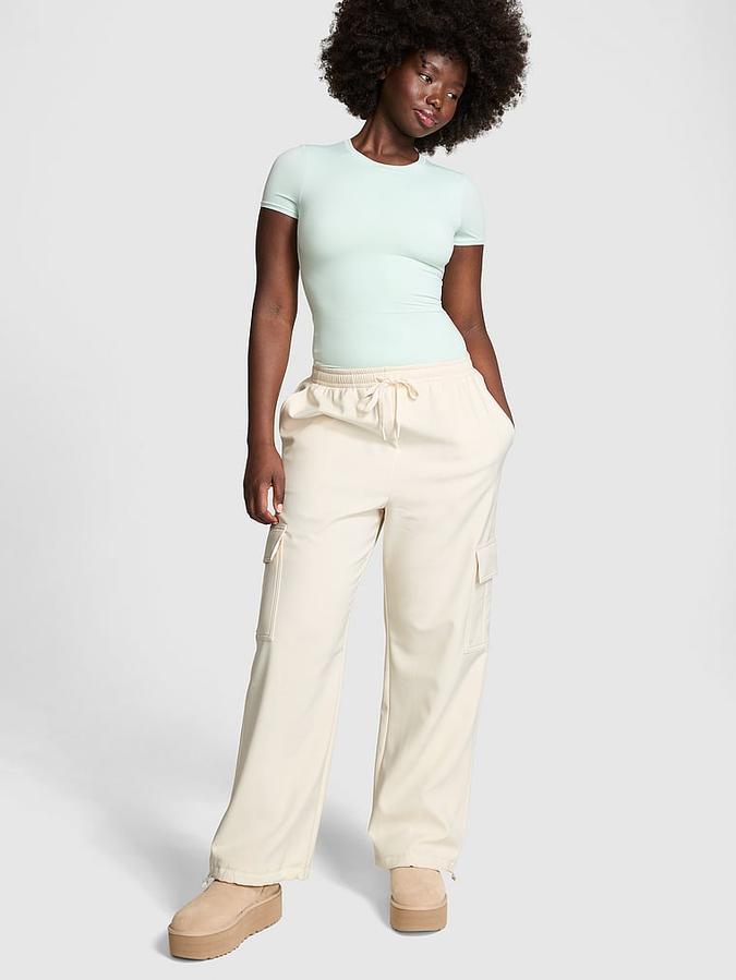 Brushed Woven Cargo Pants image number 0