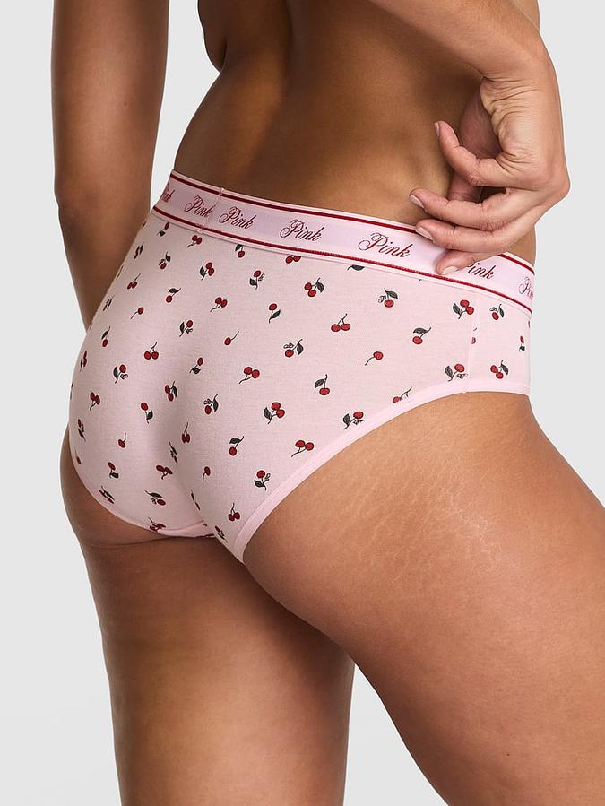 Logo Cotton Hiphugger Panty