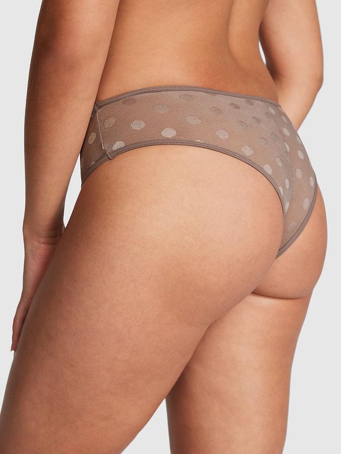 DOT MESH CHEEKSTER PANTY image number 1
