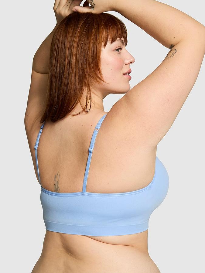Seamless Wireless Push-Up Bralette image number 1