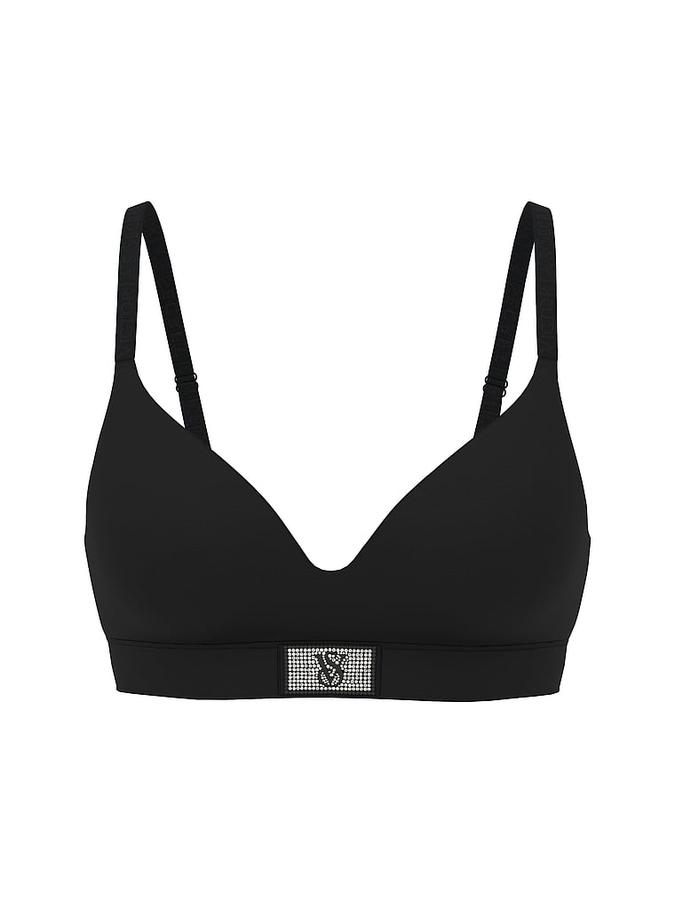 Shine Patch Lightly Lined Wireless Bra image number 2