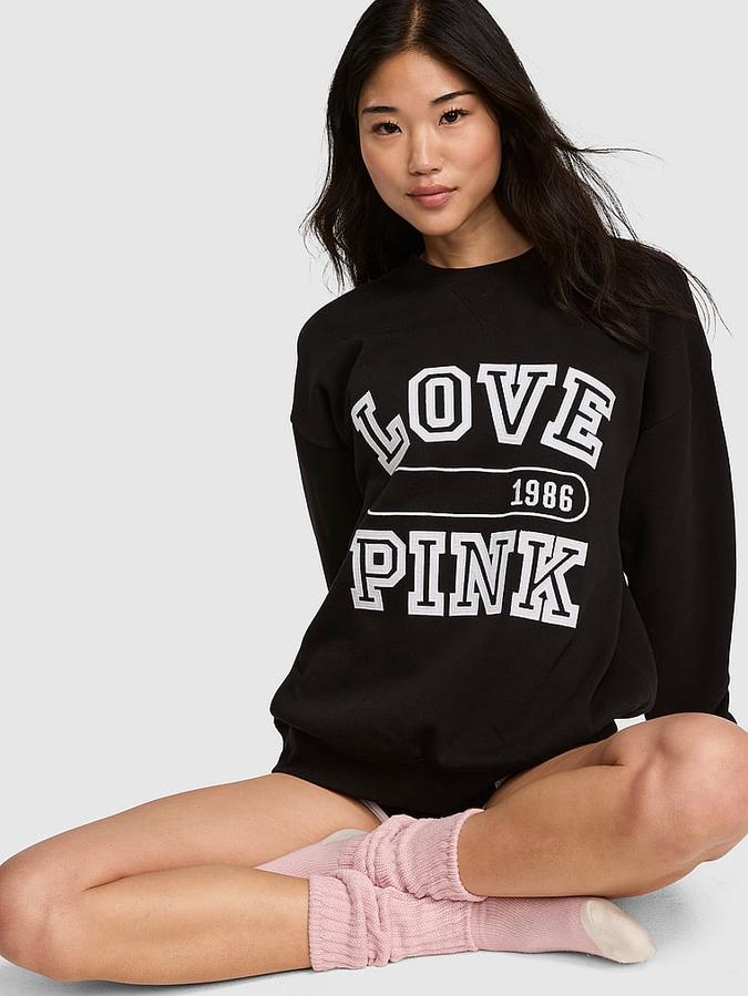Campus Fleece&trade; Oversized Crew Sweatshirt