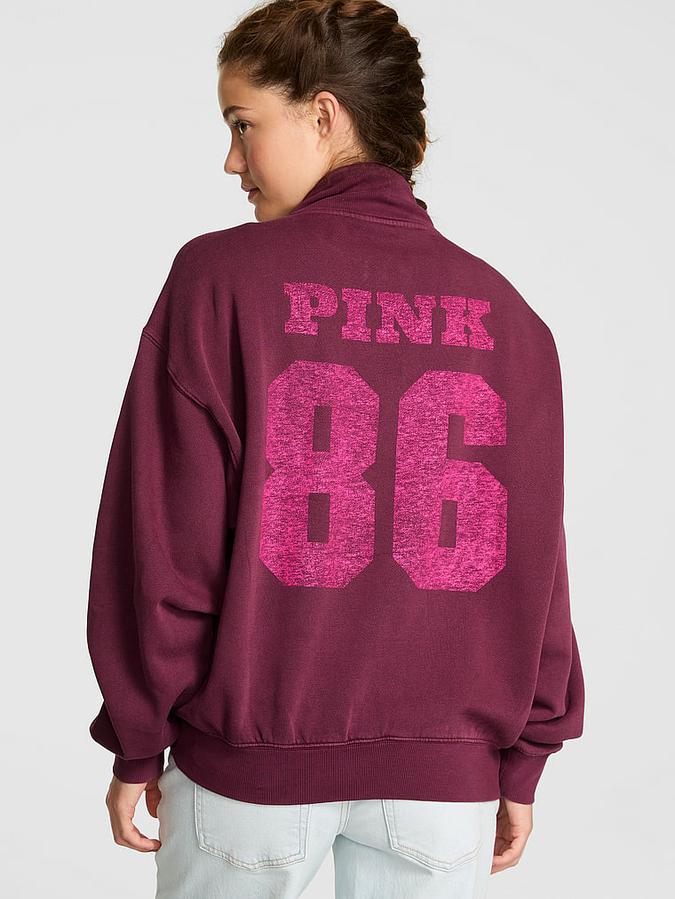 Ivy Fleece Quarter-Zip Sweatshirt image number 1