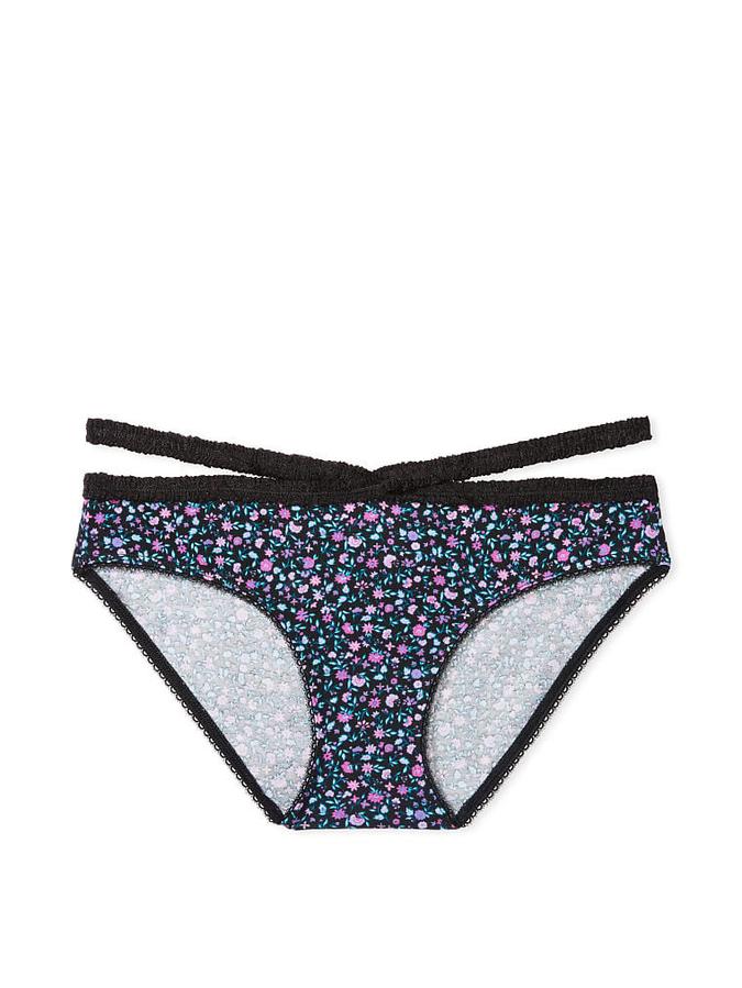Stretch Cotton Strappy Bikini Panty image number 2
