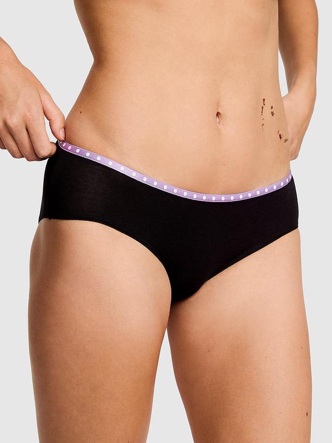 Logo Cotton Hiphugger Panty