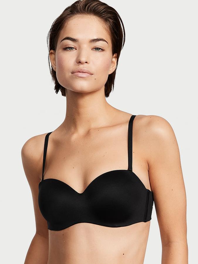 Lightly Lined Smooth Strapless Bra image number 3