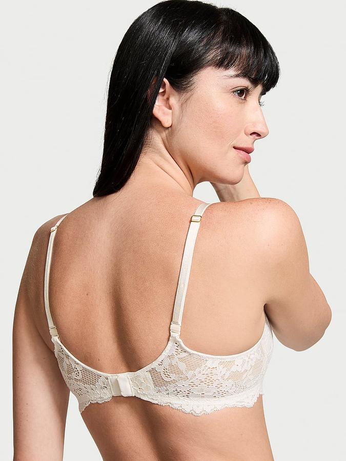 Wicked Unlined Lace Balconette Bra image number 1