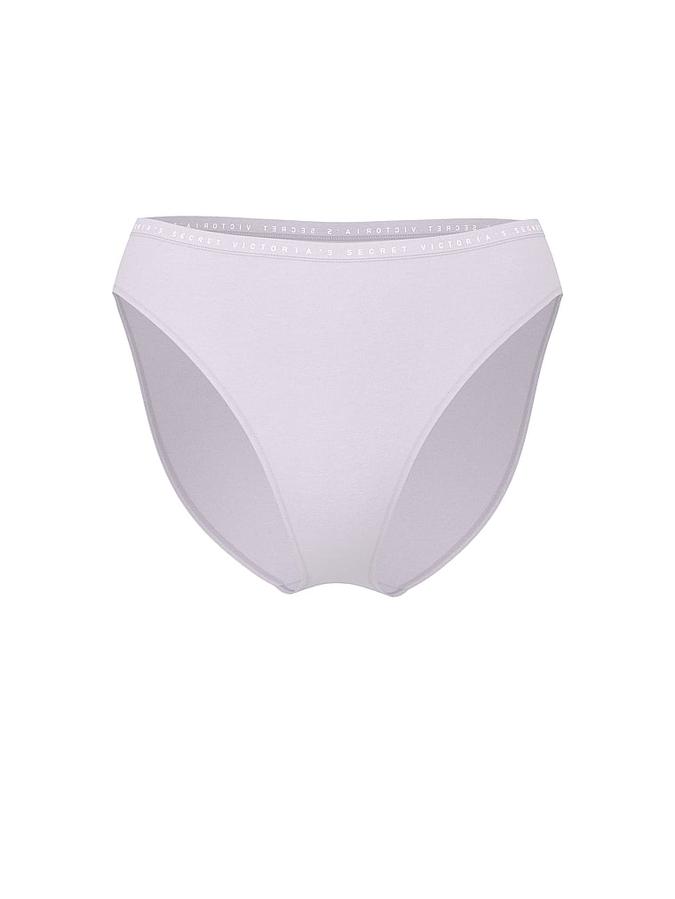 Stretch Cotton High-Leg Brief Panty image number 2