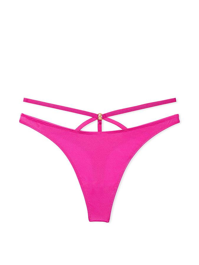 So Obsessed Strappy Thong Panty image number 1
